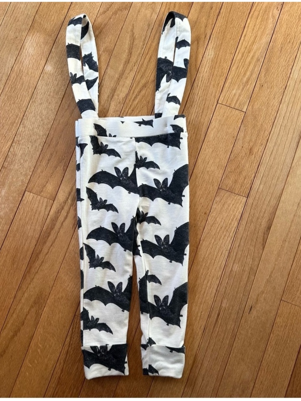 Kate Quinn Bats Modal Suspender Pants 2T Spooky Halloween Gothic